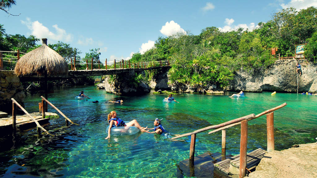 snorkeling cancun xel ha